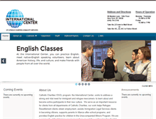 Tablet Screenshot of newintlcenter.org